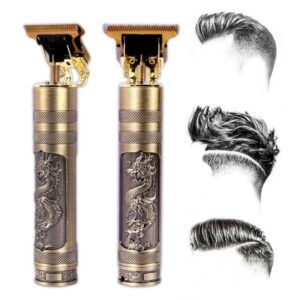Maquina de Barbear e Cortar Cabelo Profissional Recarregavel