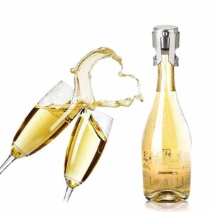 Tampa Pressao a Vacuo Rolha em Inox Para Garrafa Champagne Vinho